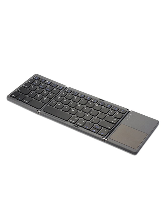 NIBEMINENT Mini 3 Bluetooth Ultra Slim Keyboard With Touchpad Black - Image 1