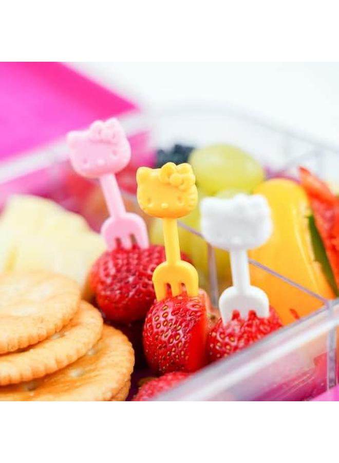 TINY WHEEL 10 Girly Food Picks Multicolor 505284 - Image 2