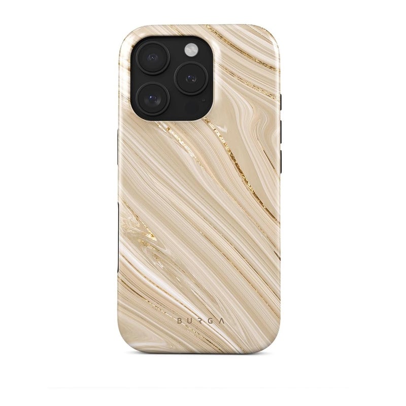 BURGA Unisex Phone Case for iPhone 16 Pro Max – Dual-Layer Hybrid Design with Shock-Absorbing TPU & Durable Exterior, Scratch-Resistant Finish and Raised Bezel Edge for Screen Protection & Daily Use - Image 1