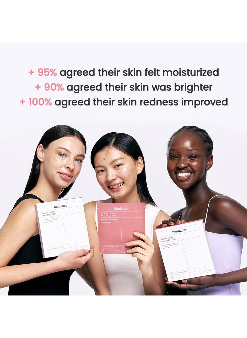 BIODANCE - BIODANCE Bio-Collagen Real Deep Mask, Hydrating Overnight Mask, Pore Minimizing, Elasticity Improvement - Image 1