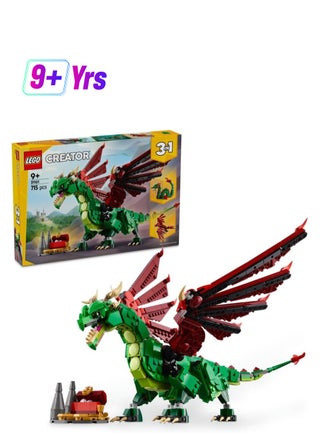 LEGO Medieval Dragon Building Toy Set 31161 - pzsku/Z0E0FE88AD2A4B3E9B35DZ/45/1749119075/ef57b0f0-041b-49ba-a46e-26363c037b16