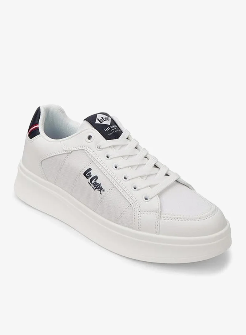 لي كوبر أحذية رياضية رجالية برباط سادة