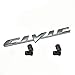 GWJWAJAY 3D Metal Civic Car Emblem Badge Car Badge Decals Logo Trunk Lid Decoration Stylish Stainless Steel Tail Logo Sticker Automotive Exterior Accessory Free 4 Rolled Flower Nozzle caps Silvery - Image 2
