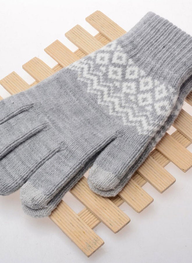 NIBEMINENT Pair Of Winter Full Finger Gloves  - Image 2