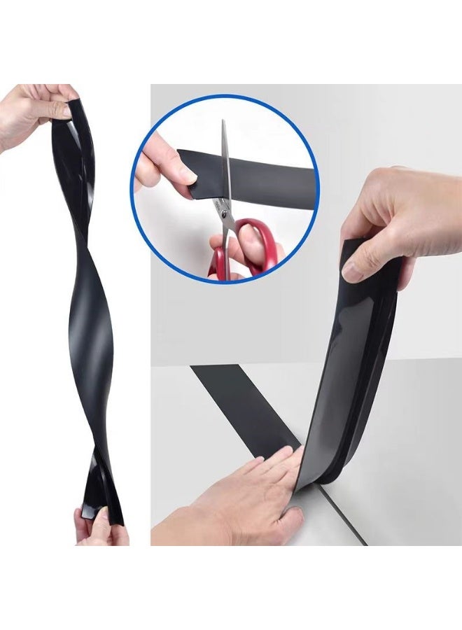 2 قطعة من أغطية فجوات الموقد المصنوعة من السيليكون، مقاومة للحرارة، سهلة التنظيف، تناسب المواقد والطاولات، مثالية للمطابخ - Image 3