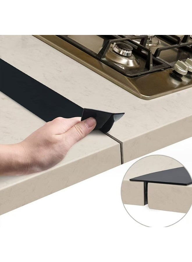 2 قطعة من أغطية فجوات الموقد المصنوعة من السيليكون، مقاومة للحرارة، سهلة التنظيف، تناسب المواقد والطاولات، مثالية للمطابخ - Image 5