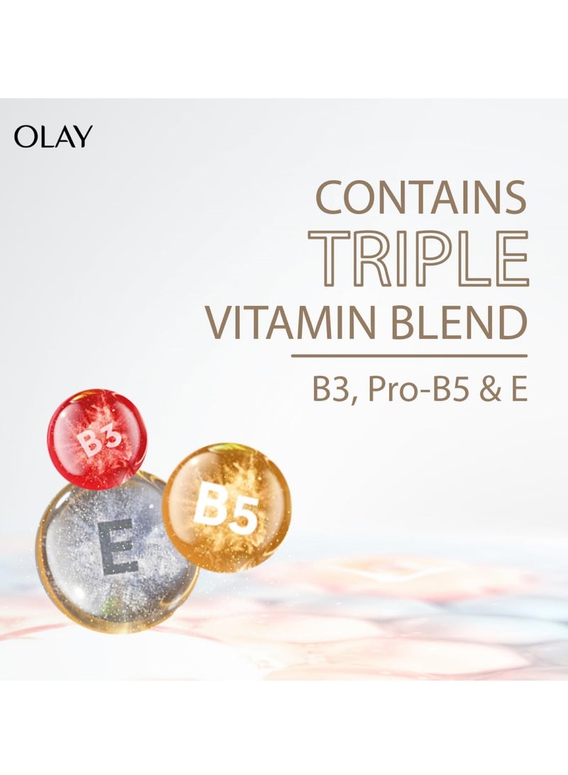 كريم أولاي توتال إفيكتس النهاري | مع فيتامين ب5، النياسيناميد، الشاي الأخضر، عامل حماية من الشمس 15 | يحارب 7 علامات للشيخوخة لبشرة متوهجة ورطبة وأكثر شبابًا مع حماية من الأشعة فوق البنفسجية | مناسب للبشرة العادية والجافة والدهنية والمختلطة | 50 جم - Image 3