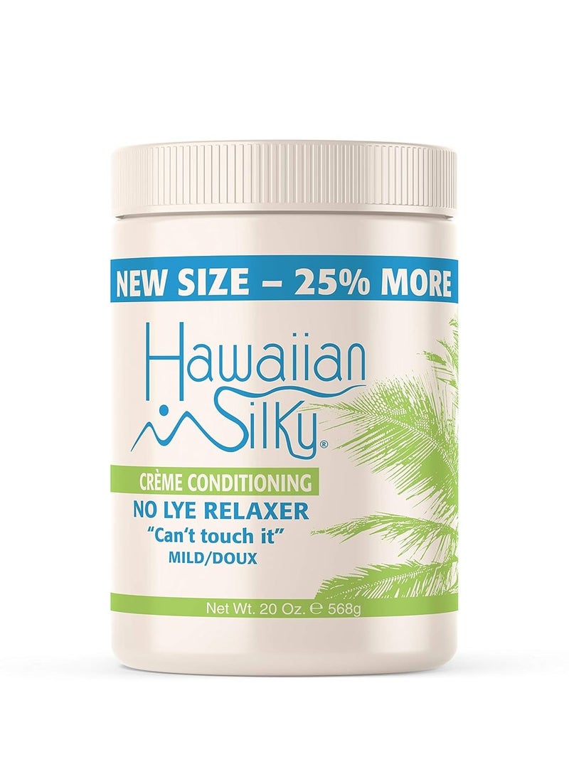 Hawaiian Silky Hawaiian Silky no lye relaxer, mild, Beige, 20 Ounce  - Image 1