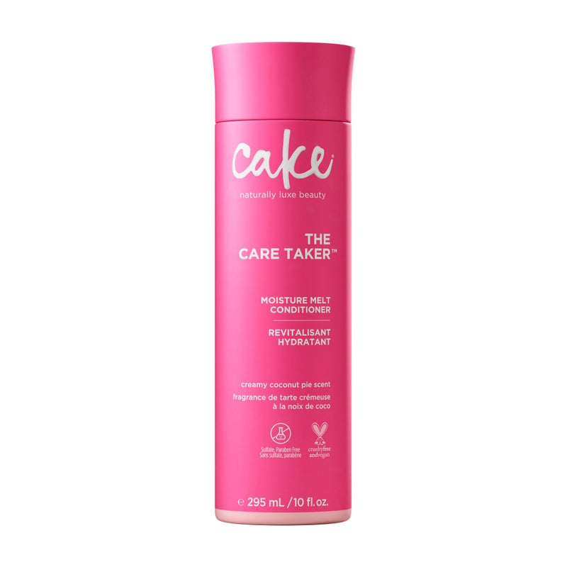 Cake Beauty Moisturizing Conditioner, The Care Taker â€“ Hydrating Conditioner that Replenishes Dry Hair â€“ With Coconut Water, Hyaluronic Acid & Shea Butter - For All Hair Types - 296 ml - Image 1