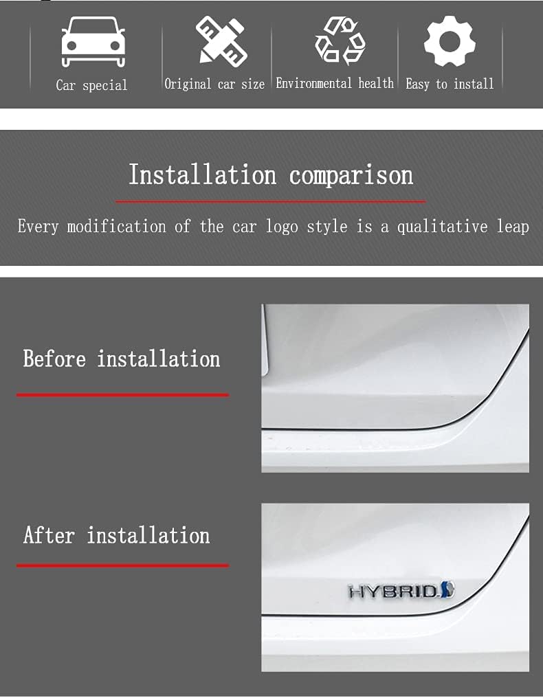 AutoBizarre شعار معدني ثلاثي الأبعاد مرتفع هجين أوتو بيزار - Image 3