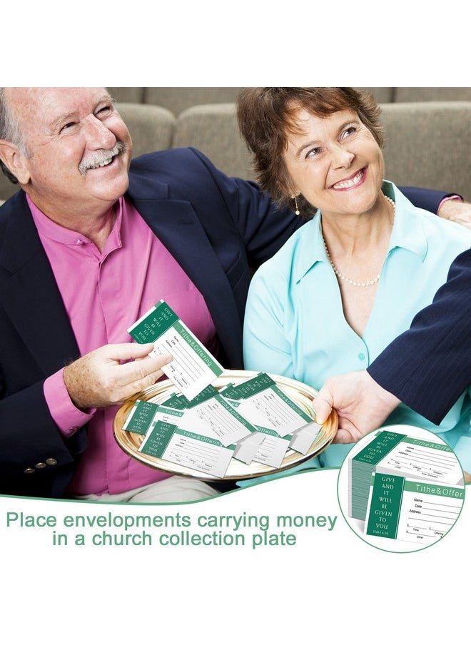 Woanger - 500 Count Tithes And Offering Envelopes For Church Offering Donation Envelopes Tithing Envelope My Offering Bill Size Envelope Checks And Cash Envelopes For Tithes And Offerings (Stylish) - Image 1