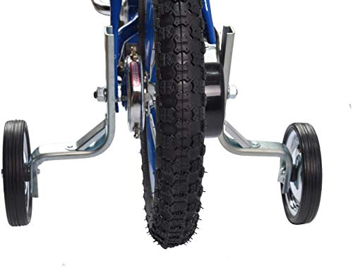 Little World Training Wheels, Heavy Duty Rear Bicycle Stabilizers Mounted Kit Compatible for Bikes of 14 16 18 Inch, 1 Pair - Image 5
