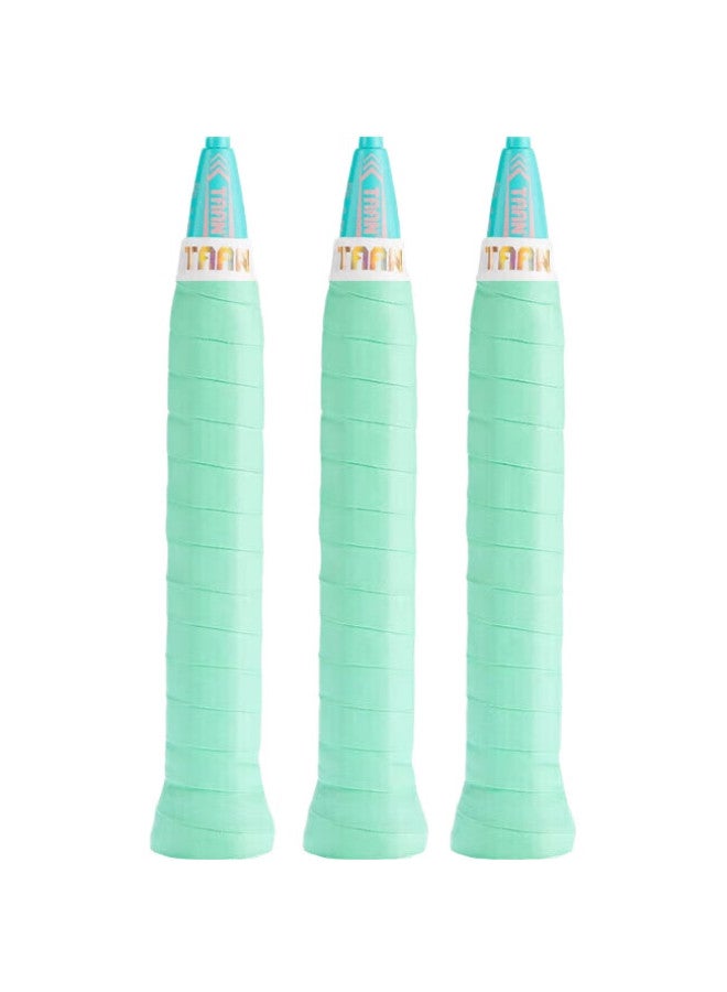 TAAN Badminton Grip Tape, Flat Micro-Adhesive, Sweat-Absorbing, Breathable, Cloud-Like Grip Tape, H19 Ti Lan, Three-Pack - Image 2