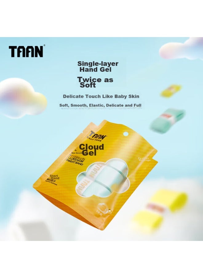 Taan Badminton Grip Tape, Flat Micro-adhesive, Sweat-absorbing, Breathable, Cloud-like Grip Tape, H19 Ti Lan, Three-pack - Image 3