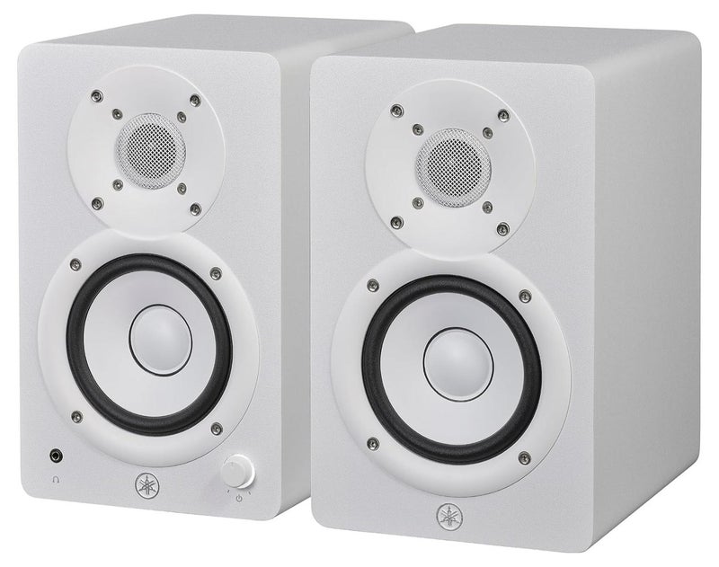 Yamaha HS4 Powered Studio Monitor in White, Pair (HS4 W) - Image 1