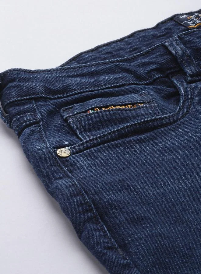 The Indian Garage Co  Men Carrot Fit Distressed Jeans for Men | Best Price UAE