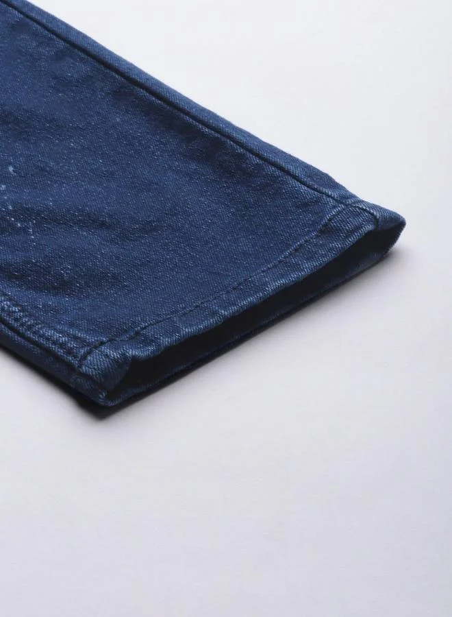 The Indian Garage Co  Men Carrot Fit Distressed Jeans for Men | Best Price UAE