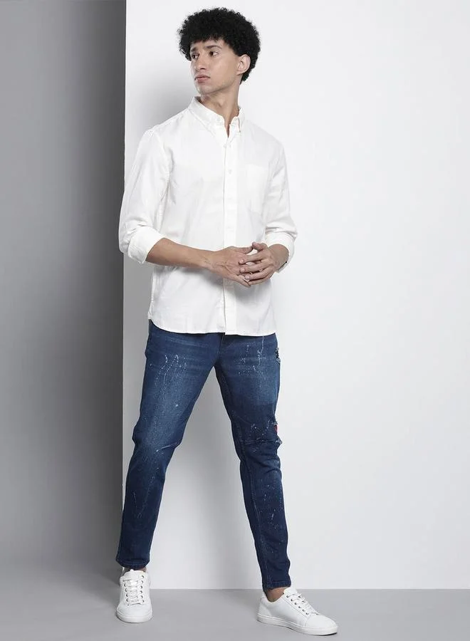 The Indian Garage Co  Men Carrot Fit Distressed Jeans for Men | Best Price UAE