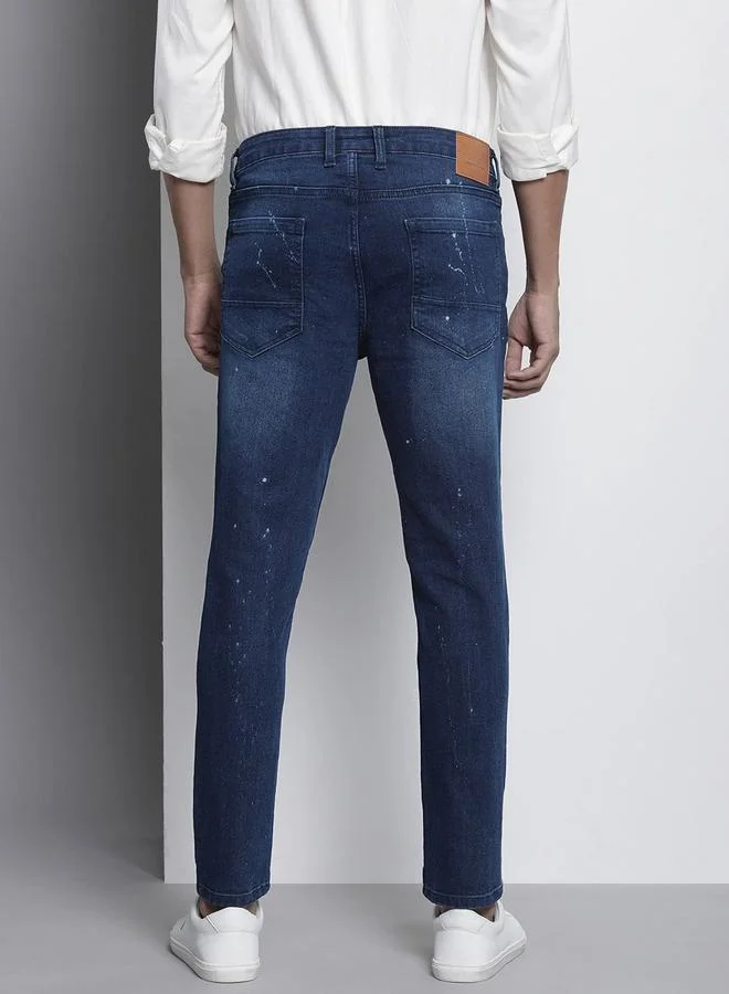 The Indian Garage Co  Men Carrot Fit Distressed Jeans for Men | Best Price UAE