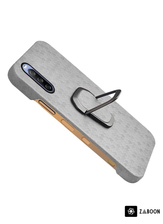 Zaboon Protective Case For Sony Xperia 10 IV Ring Holder Honeycomb PU  - Image 2