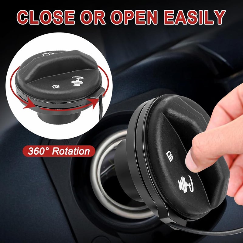 YITHSWAY Gas Cap Fuel Cap GT261 for Buick, Cadillac, Chevy, GMC, Oldsmobile, Pontiac, Isuzu, and Saturn - Image 4