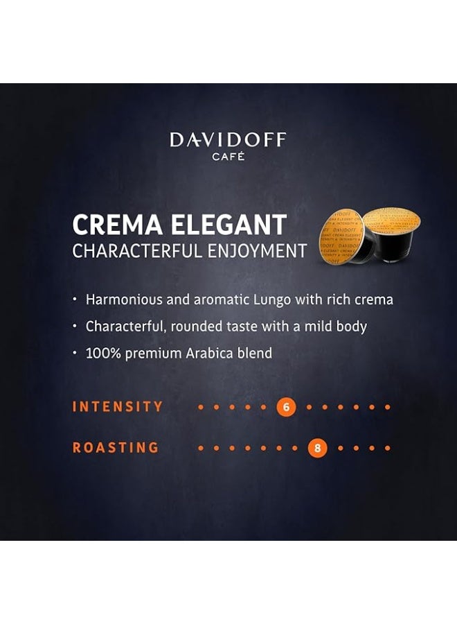 دافيدوف كبسولات قهوة اليجانت من كريما، 55 جرام، 10