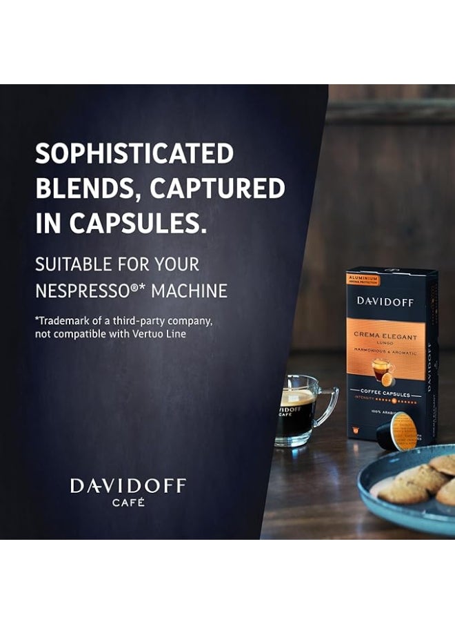 Davidoff DAVIDOFF CREAMA ELEGANT COFFEE CAPSULES 55 GM 10  - Image 3