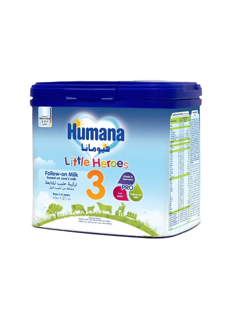 Humana 3 formula milk for children from 1-3 years old, 400 g - Image 2