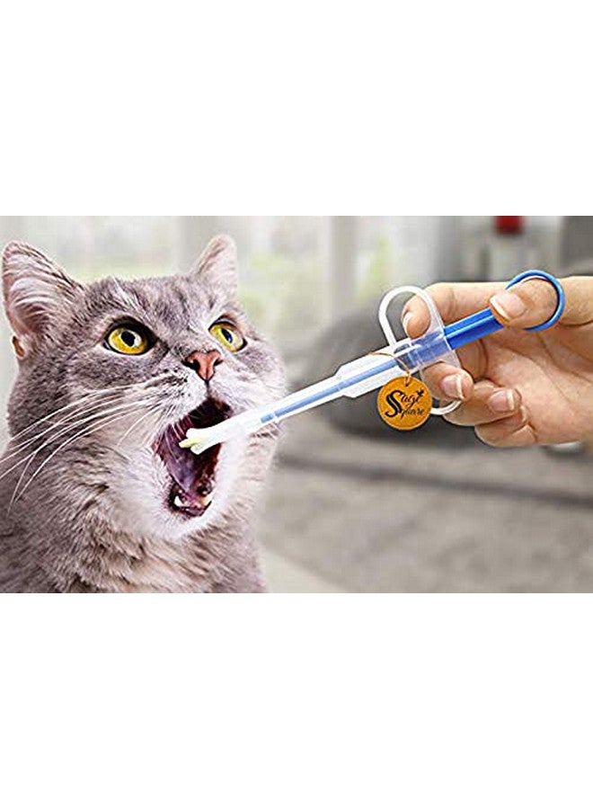 Sage Square Nursing Milk Feeding Tablet Pill Feeding Kit Syringe For Food, Water, Medicine Cats & Dogs, Puppy & Kitten Small Pets (Red) (Pack Of 1) - Image 1