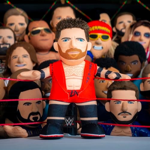 Bleacher Creatures WWE LA Knight 10 Plush Figure A Wrestling Superstar for Play or Display - Image 5