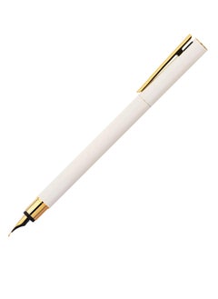 FABER-CASTELL Faber-Castell Neo Slim Fountain Pen Nib Width M Gold Marshmallow, The Pen is equipped with a high-quality gold-plated stainless steel nib in width M (medium)  - Image 1