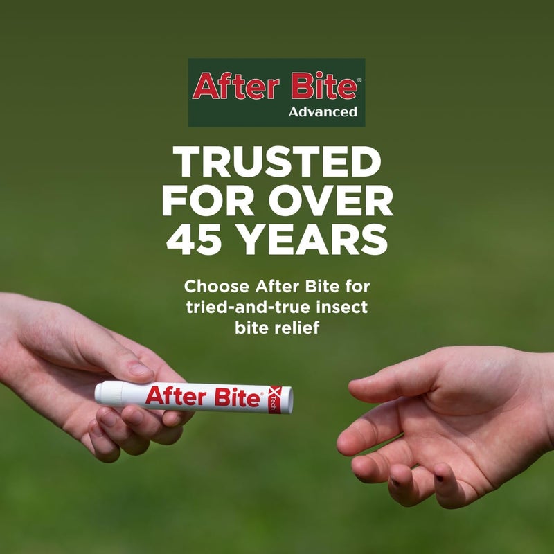 After Bite Advanced Formula - Itch Relief with Sodium Bicarbonate - Ideal for Mosquito & Fire Ant Bites, Bees & More - Portable Pen Applicator - 0.5 oz (4 Pack) - Image 5