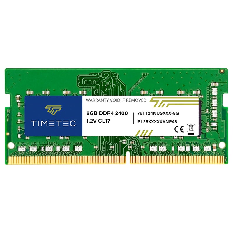 Timetec Premium 8GB DDR4 2400MHz PC42400T PC419200 SODIMM Laptop RAM 260Pin 12V CL17 NonECC Unbuffered Memory Module for Laptop Notebook Mini PC AllinOne - Image 2