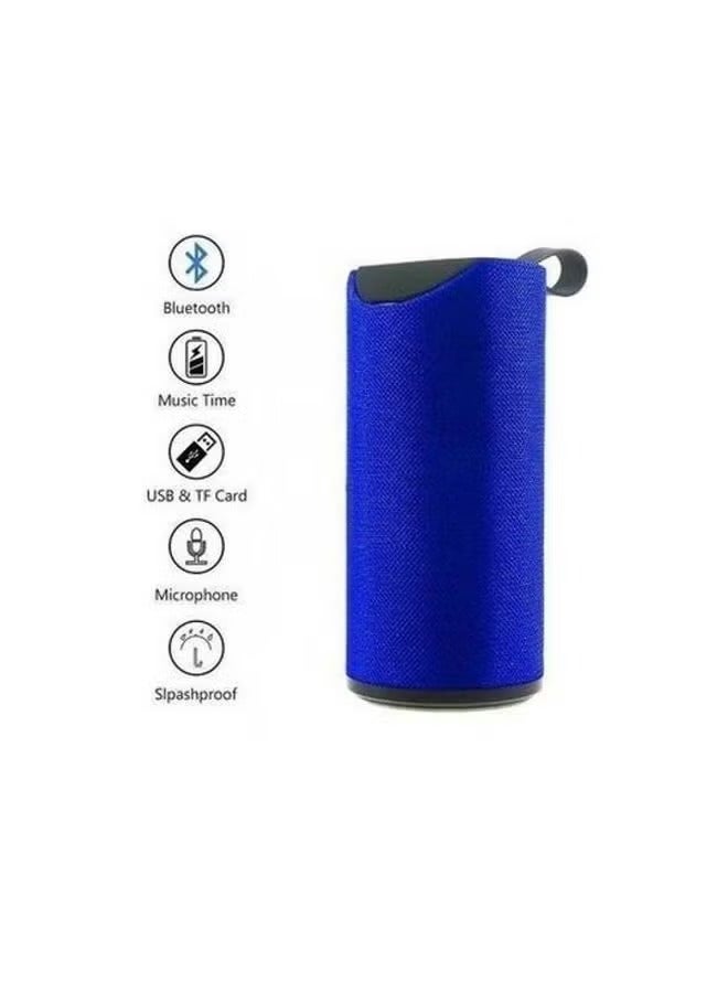 مكبر صوت محمول بخاصية البلوتوث طراز TG113 أسود/أزرق - Image 3