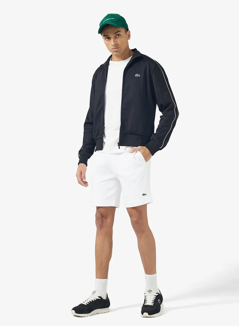 LACOSTE Paris Piqué Zip Front Track Jacket