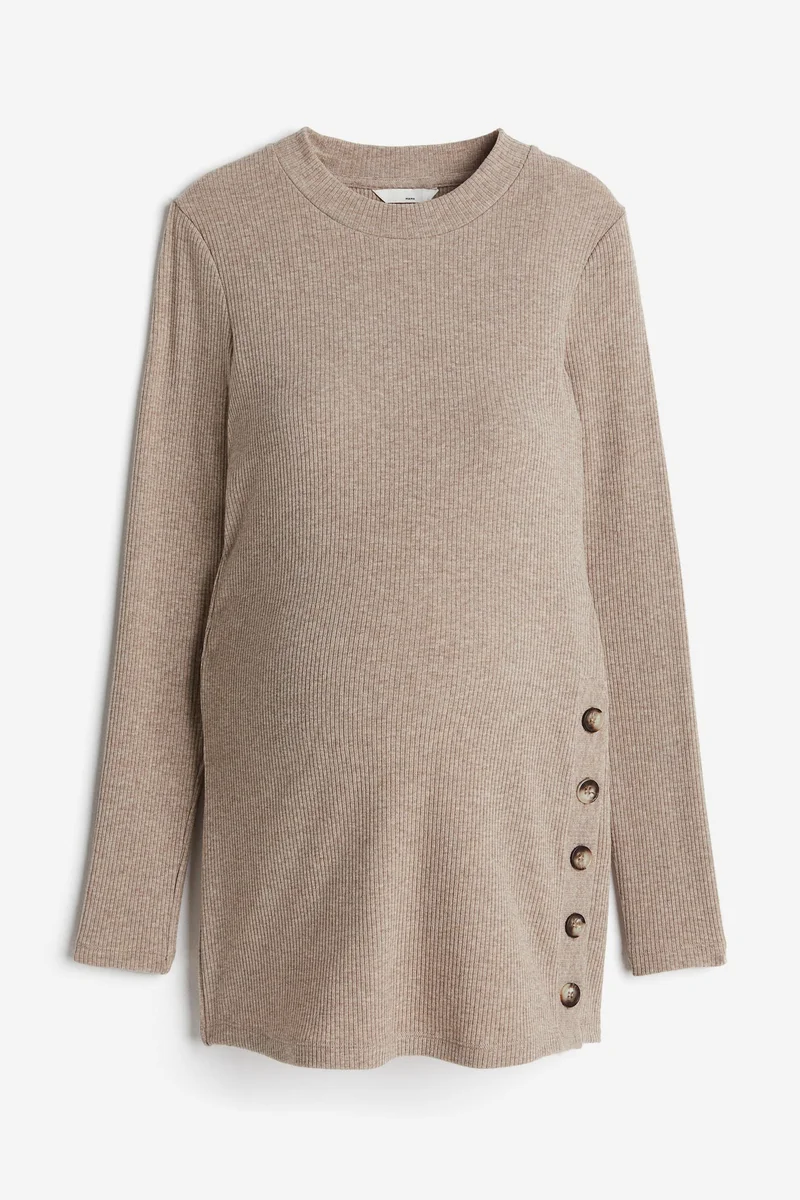 H&M Mama Ribbed Top