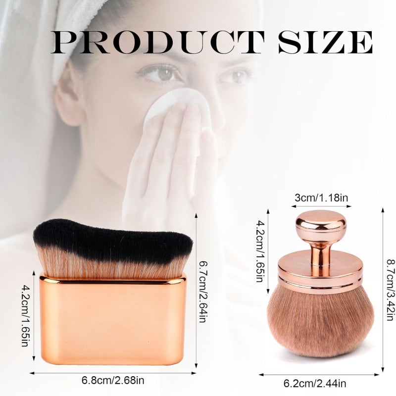 Multifunctional Body Brush Blackening Brush, Soft Brush Blush Brush Beauty Tool - Image 3