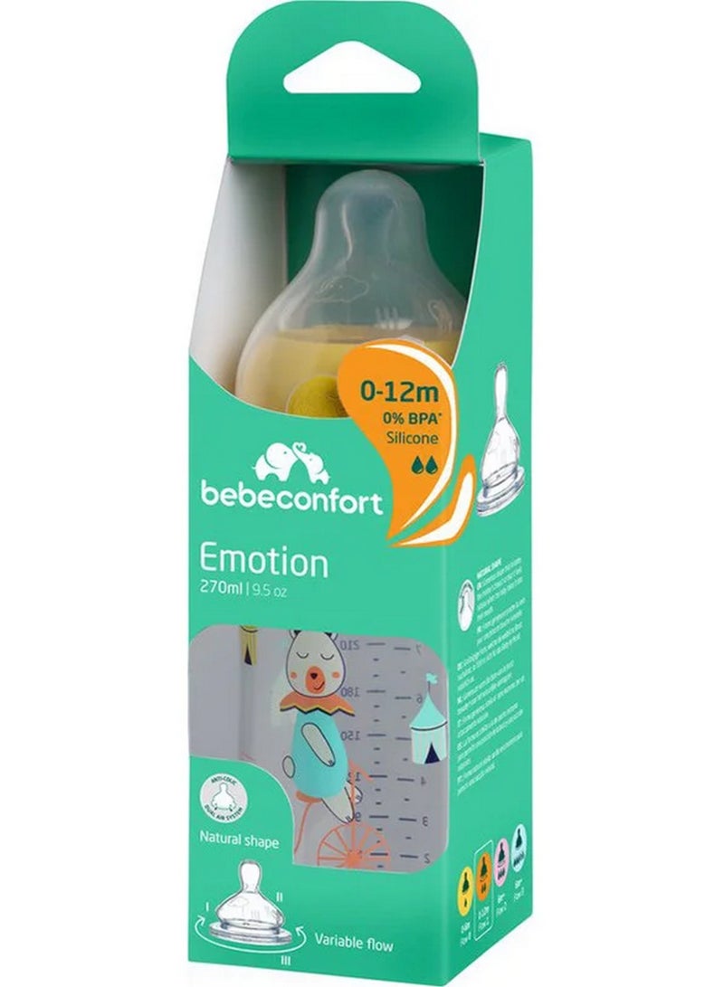 bebe confort Emotion Plastic Feeding Bottle 270 ML 0-12 Months - Image 1