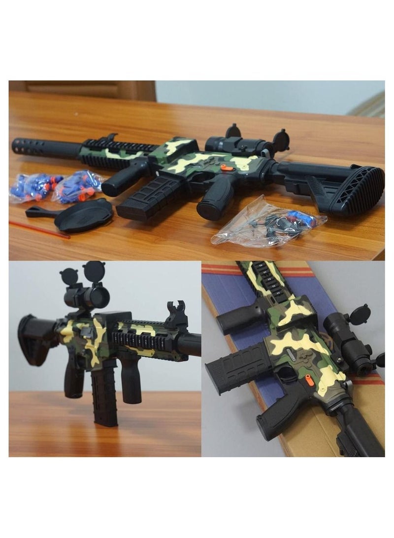 Alissa M416 Soft Bullet Toy Gun for Kids Ã¢â¬â Camouflage Foam Dart Blaster with Safe Bullets | Cool Gift for Boys & Girls - Image 3