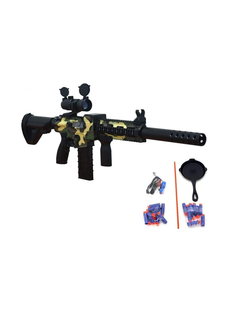 Alissa M416 Soft Bullet Toy Gun for Kids Ã¢â¬â Camouflage Foam Dart Blaster with Safe Bullets | Cool Gift for Boys & Girls - Image 2