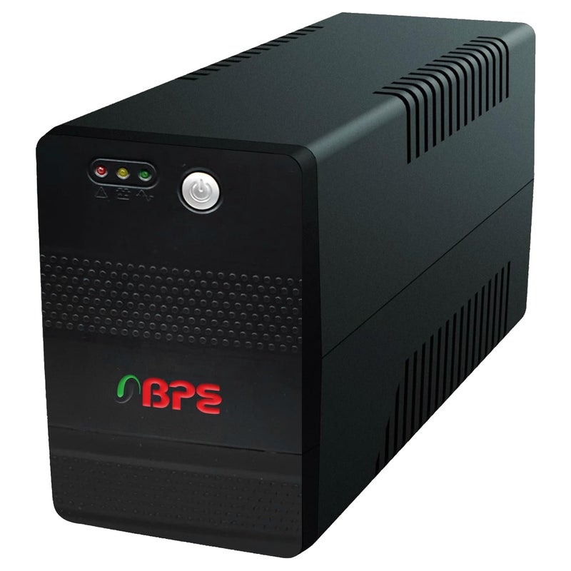 BPE BP650 UPS تفاعلي خطي لأجهزة الكمبيوتر المكتبية، احتياطي طاقة وحماية مثالي للأجهزة المنزلية والمكتبية والشبكات الإلكترونية - Image 1
