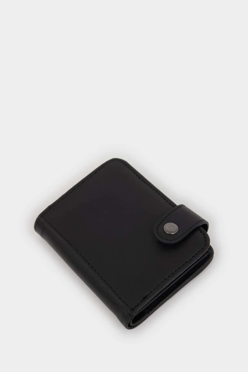 Defacto  Man Faux Leather Wallets for Men | Best Price UAE