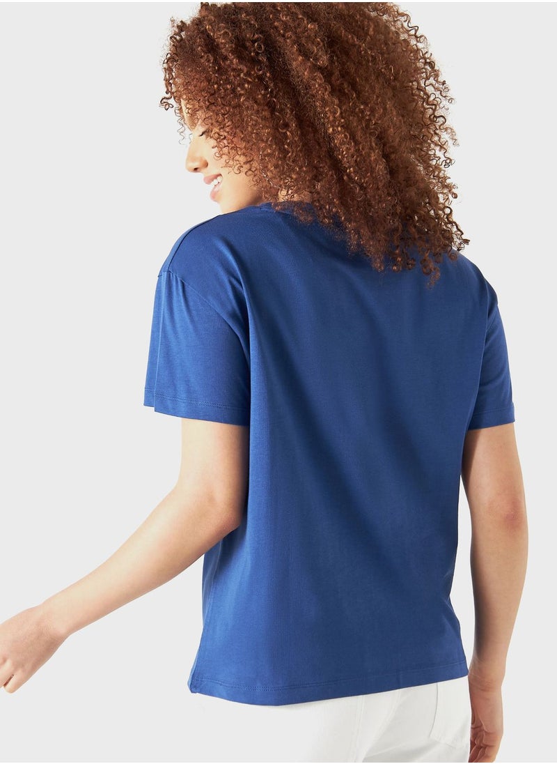 Lee Cooper - Crew Neck Graphic T-Shirt - Image 1