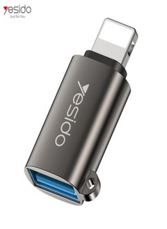 GS14 Original Chips Aluminum Alloy Shell For Lightning To USB OTG Adapter