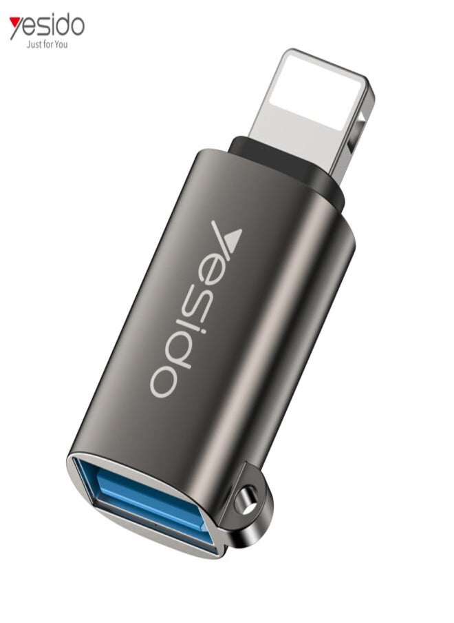 Yesido - GS14 Original Chips Aluminum Alloy Shell For Lightning To USB OTG Adapter - Image 1
