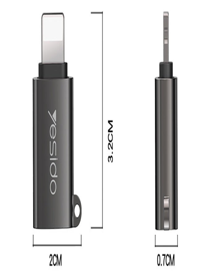 Yesido - GS14 Original Chips Aluminum Alloy Shell For Lightning To USB OTG Adapter - Image 1