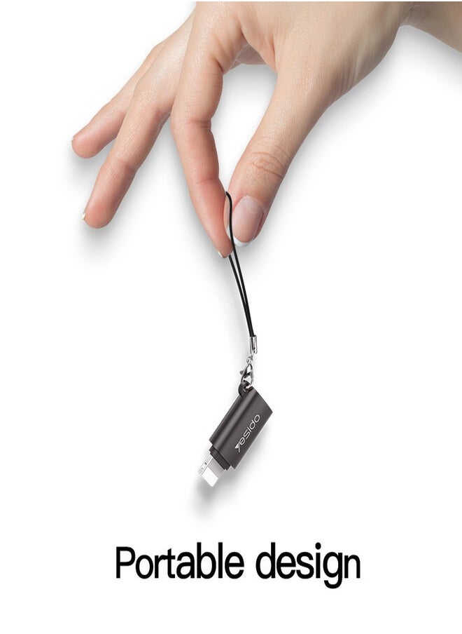Yesido - GS14 Original Chips Aluminum Alloy Shell For Lightning To USB OTG Adapter - Image 1
