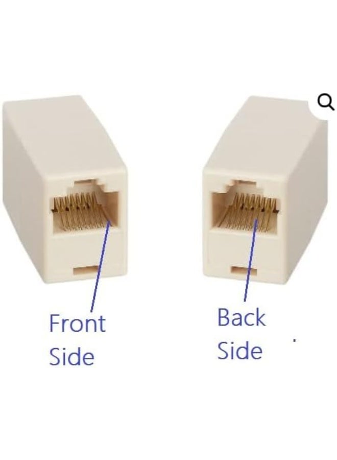 Melfi Rj45 Double Connector 2-Pack Cat6 Ethernet Coupler Female-To-Female Lan Cable Joiner For Pc, Router, Patch Panels And Network Extensions - Image 4