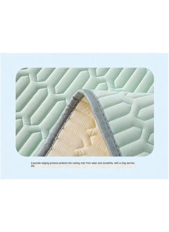 Anna 180x200cm Summer Foldable Air Conditioning Mat Soft Latex Cooling Mattress - Cool Silk Bed Mat  - Image 2