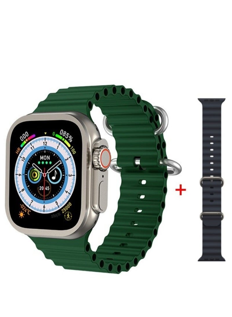 Smart Watch Ultra3  With Health Fitness Tracker Sport Watch  Supports  7addition Wrist Strap 49MM-Multicolour - Image 1